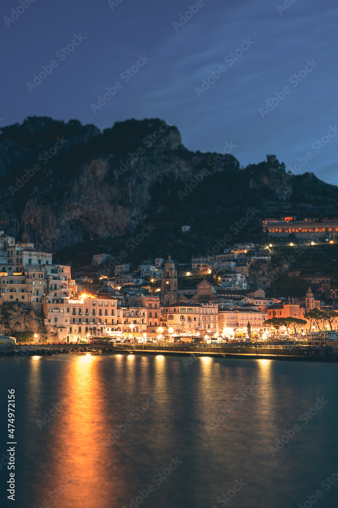 City of Amalfi, Amalfi coast.