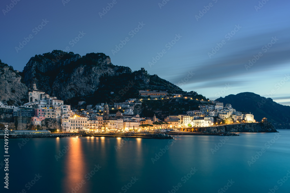 City of Amalfi, Amalfi coast.