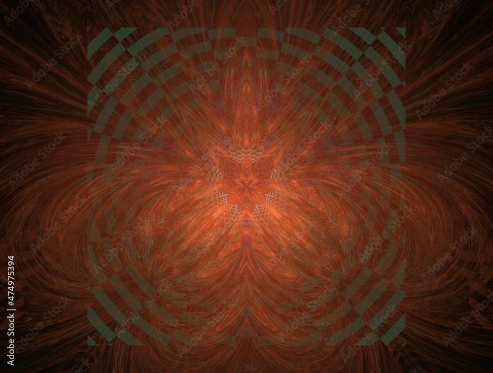 Naklejka premium Imaginatory fractal abstract background Image