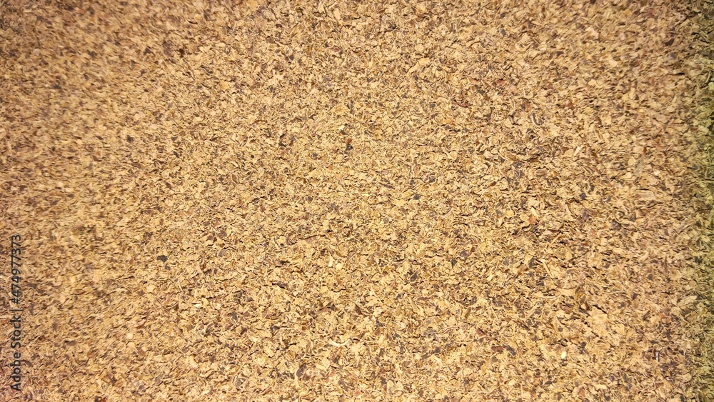 細かい茶色のグラフィック素材(乾燥した茶葉の接写)