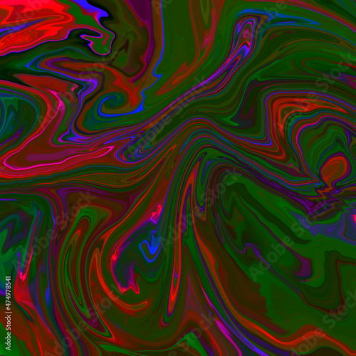 Dark Abstract multicolor Gradient Marble Texture, Abstract marble background with wavy lines