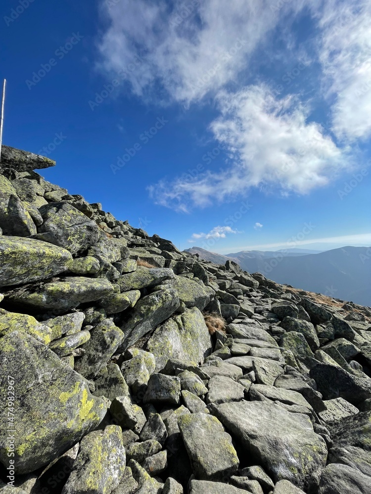 Fototapeta premium Rocks in the mountains