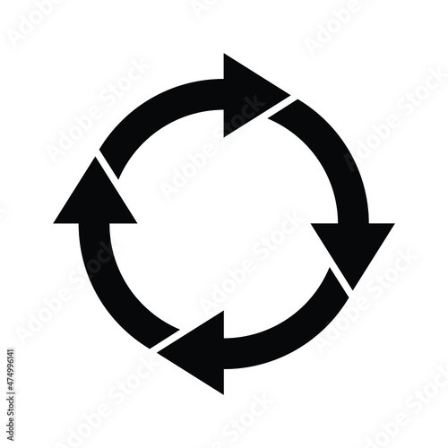 circle arrows icon