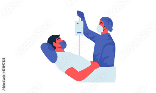Covid-19 Patient with Frontline Worker in Quarantine 