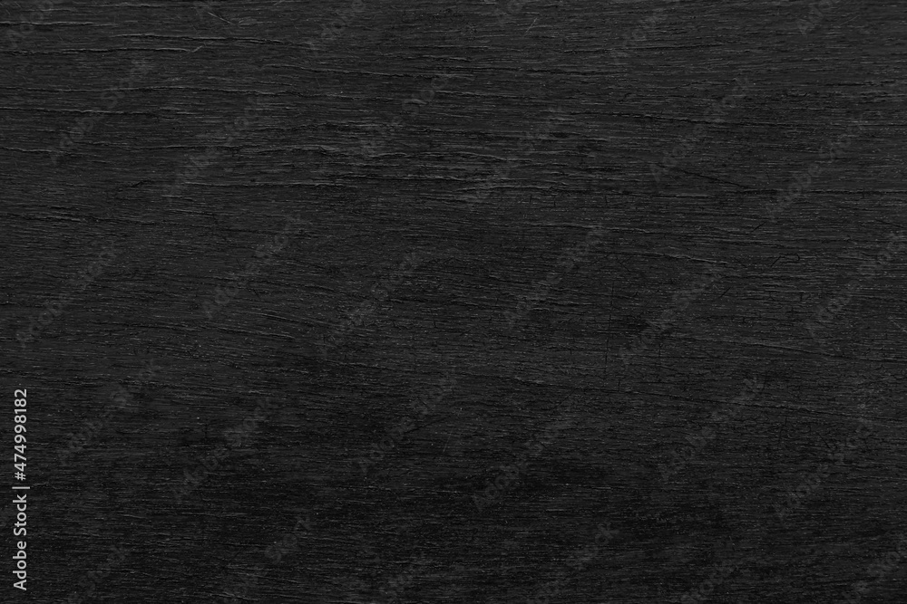 Fototapeta premium Black vintage wooden table top pattern texture and seamless background