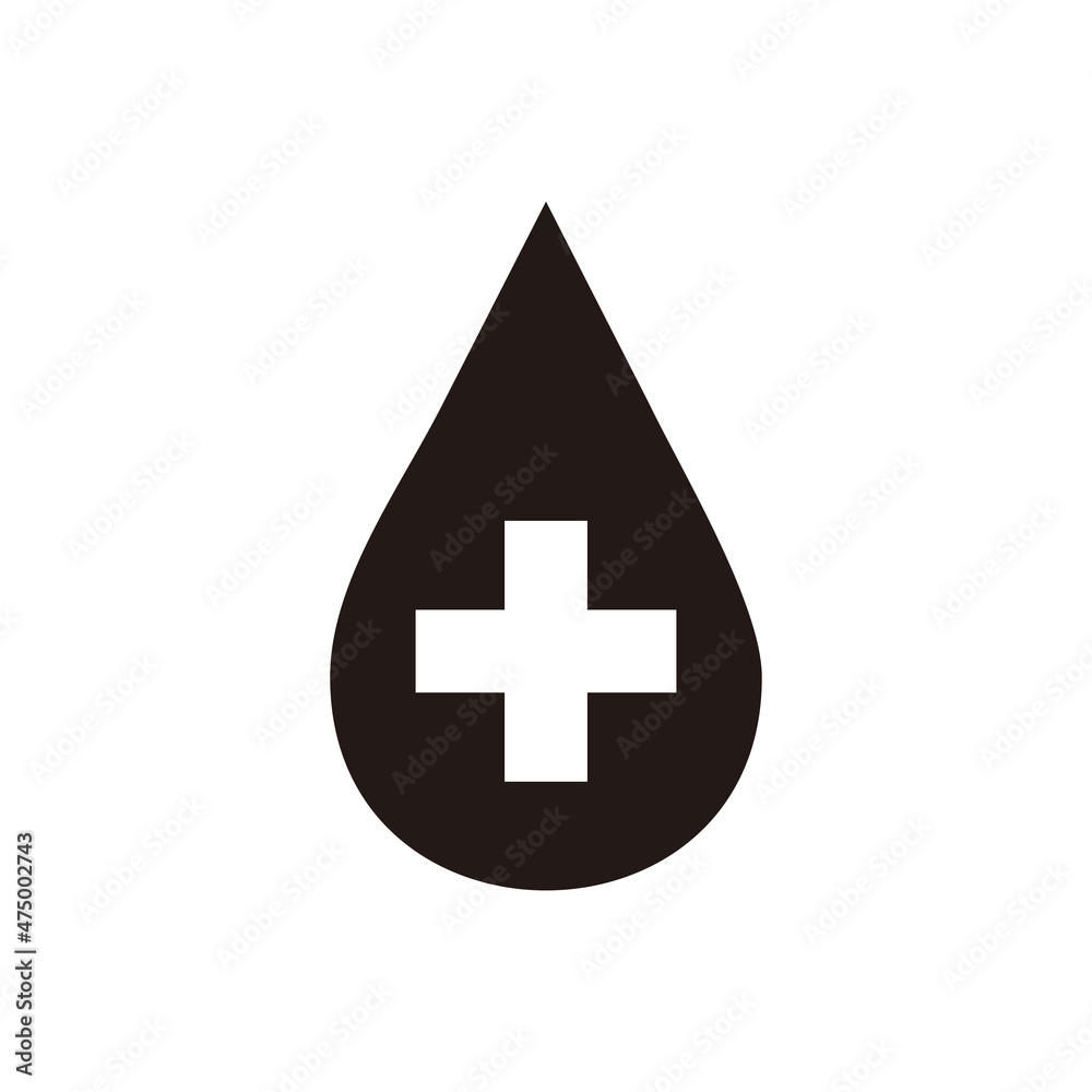 blood donation needed icon symbol illustration on white background blood donation needed icon symbol illustration on white background