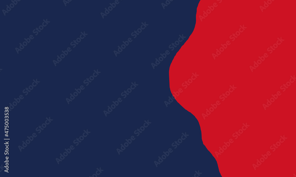 dark blue background with red wave abstract