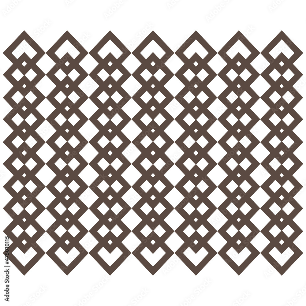wall decoration pattern vector design template