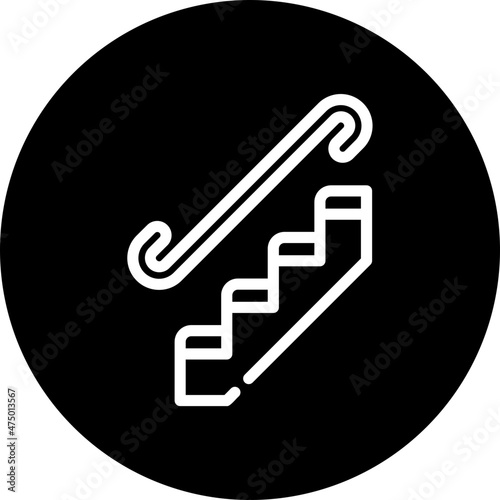 stairs glyph icon