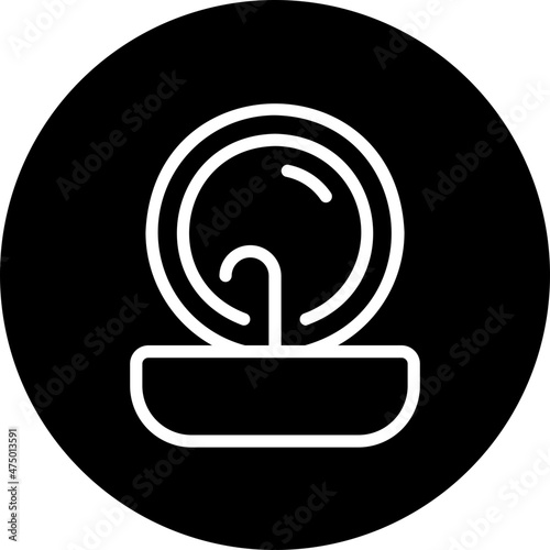 basin glyph icon