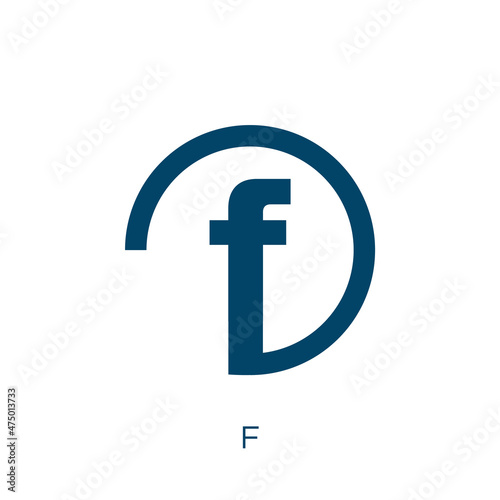f vector icon. letter filled flat symbol for mobile concept and web design. Black alphabet glyph icon. Isolated sign, logo illustration. Vector graphics.