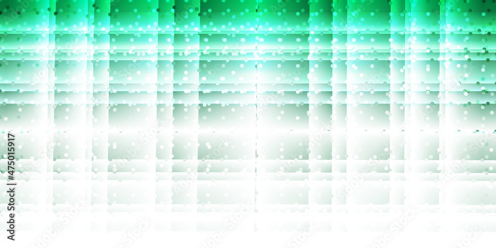 Abstract green and white background