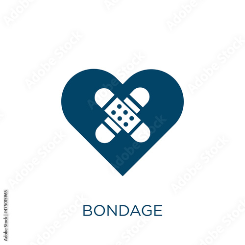 bondage vector icon. arrest filled flat symbol for mobile concept and web design. Black jail glyph icon. Isolated sign, logo illustration. Vector graphics.