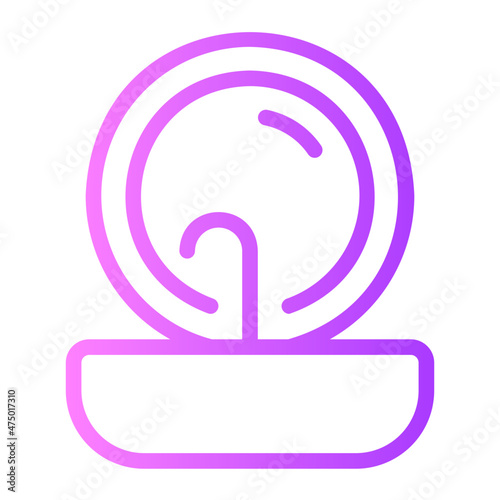 basin gradient icon