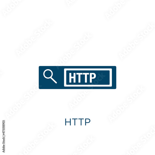 http vector icon. arrow filled flat symbol for mobile concept and web design. Black screen glyph icon. Isolated sign, logo illustration. Vector graphics.