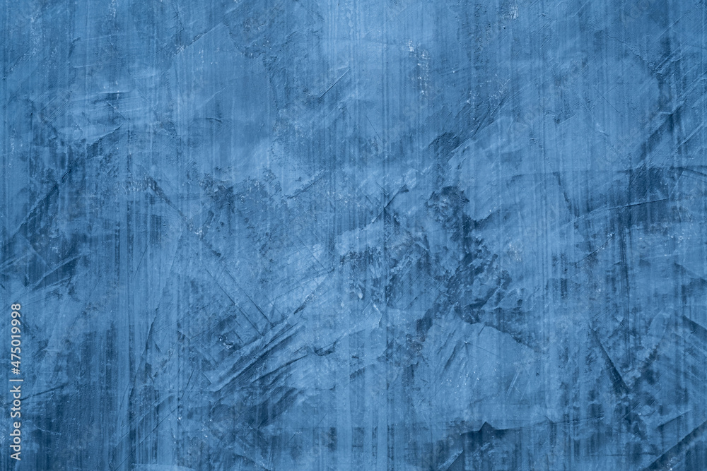 Obraz premium Blue mortar background, cement texture