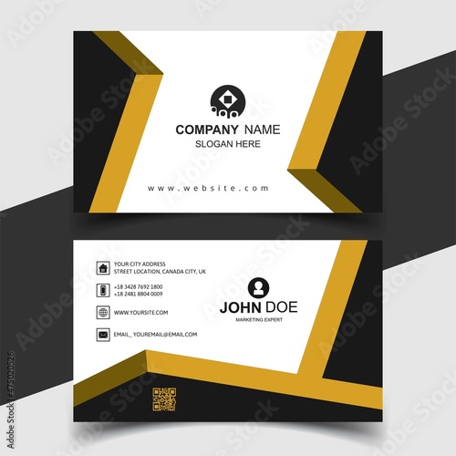 Creative business card design template