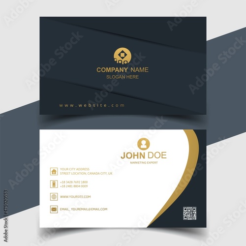 Elegant business card creative design
