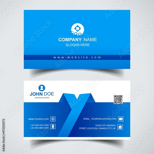 Modern Creative business card template design