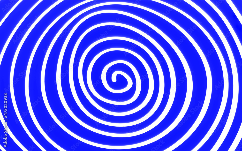 Hypnosis visualisation conept endless spiral, illustration design Hypnosis visualisation conept endless spiral, illustration design