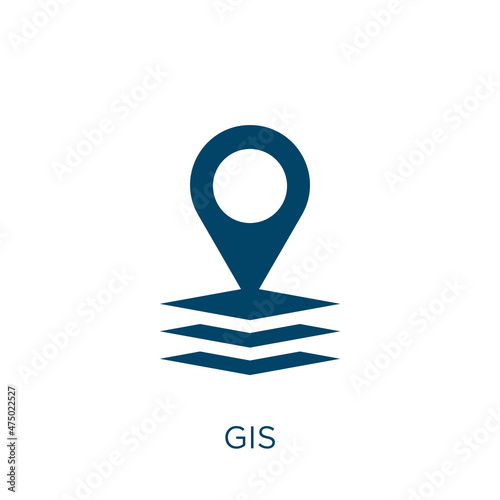 gis vector icon. forest filled flat symbol for mobile concept and web design. Black islamic glyph icon. Isolated sign, logo illustration. Vector graphics. photo