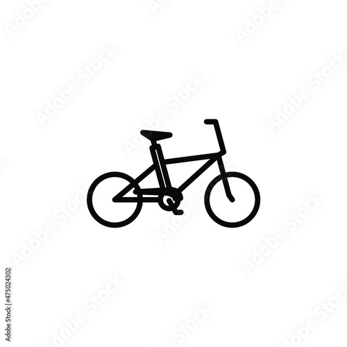 Bike, Bicycle Line Icon, Vector, Illustration, Logo Template. Suitable For Many Purposes.