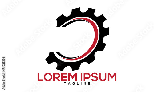 Unique repair logo Modern and minimalist vector and abstract logo