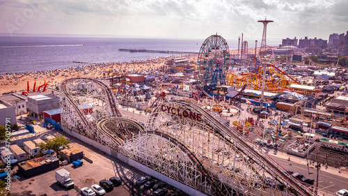 Coney Island  Arial View 