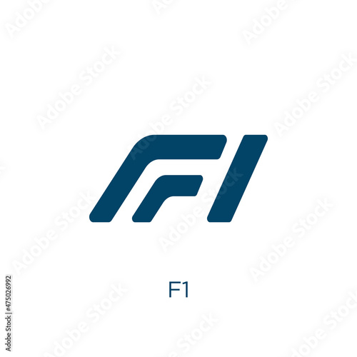 f1 vector icon. car filled flat symbol for mobile concept and web design. Black vehicle glyph icon. Isolated sign, logo illustration. Vector graphics.