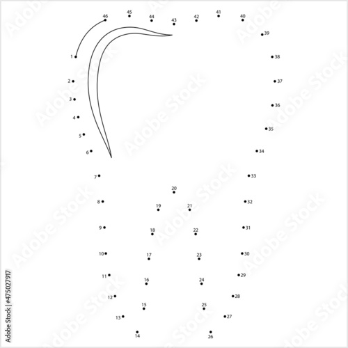 Tooth Icon Connect The Dots M_2112001