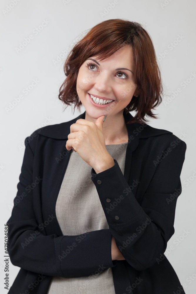 Russian business woman corporate portrait concept Russian business woman corporate portrait concept