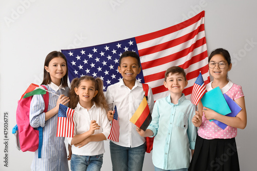 Pupils of language school n...