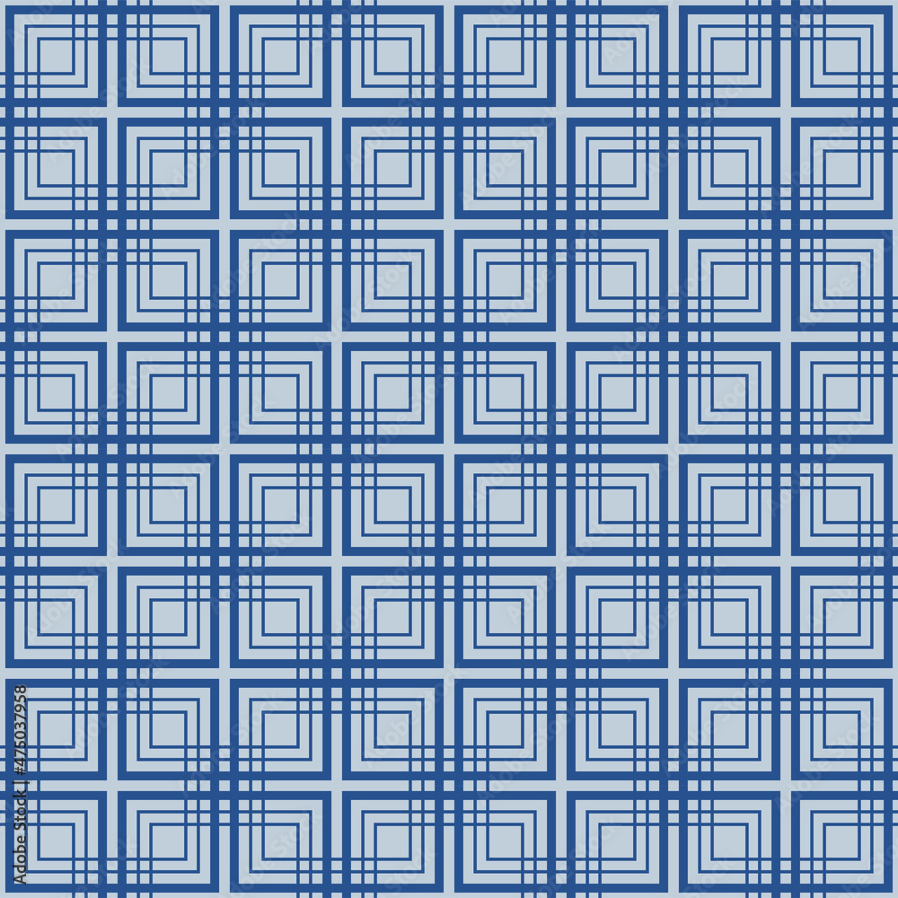 Japanese Overlap Square Net Vector Seamless Pattern Japanese Overlap Square Net Vector Seamless Pattern