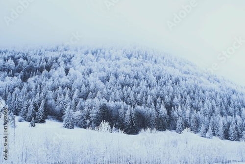Winter is coming in French Alps
