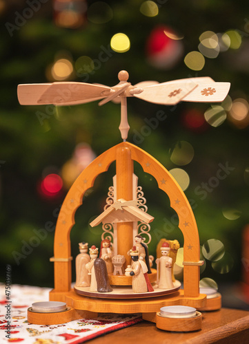 Traditional christmas pyram...