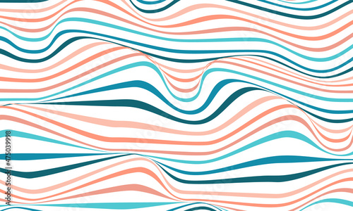 Background abstract color wave vector