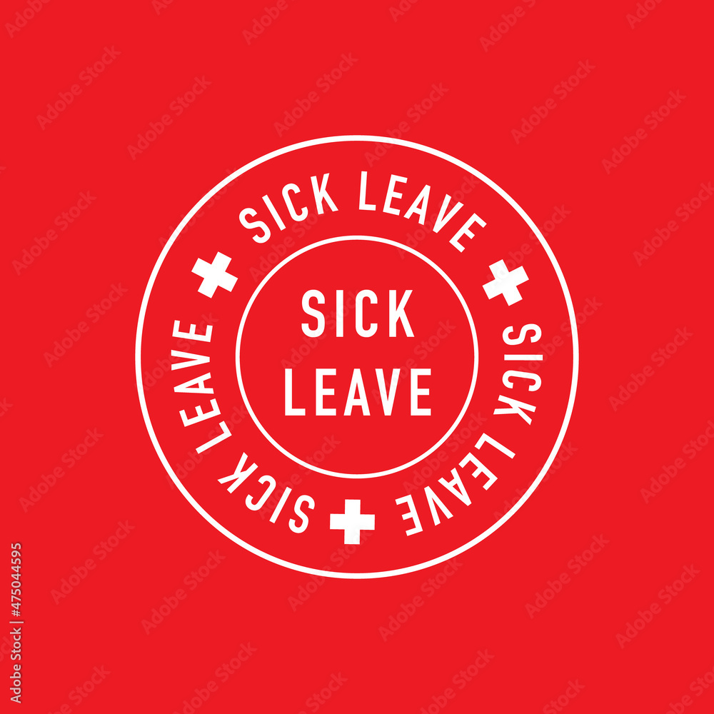 sick leave stamp sick leave stamp