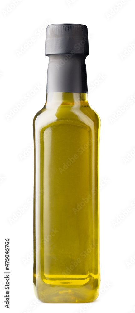 Olive oil bottle isolated on white background Olive oil bottle isolated on white background