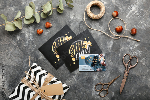 Gift cards, Christmas box, ...