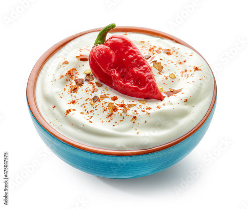 Wallpaper Mural bowl of hot dip yogurt sauce Torontodigital.ca