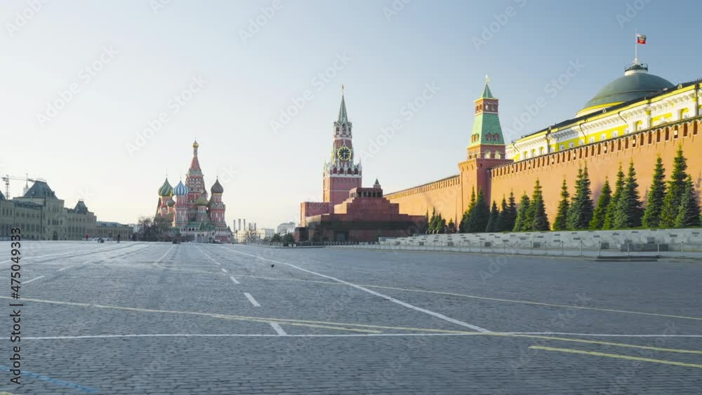 walking at Red Square in Moscow. St. Basil’s Cathedral and the mausoleum, Russia walking at Red Square in Moscow. St. Basil’s Cathedral and the mausoleum, Russia