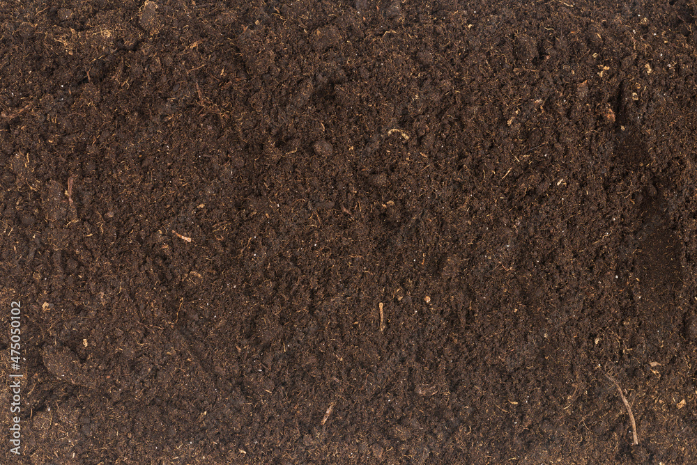 Soil for plant isolated on white background. Soil for plant isolated on white background.