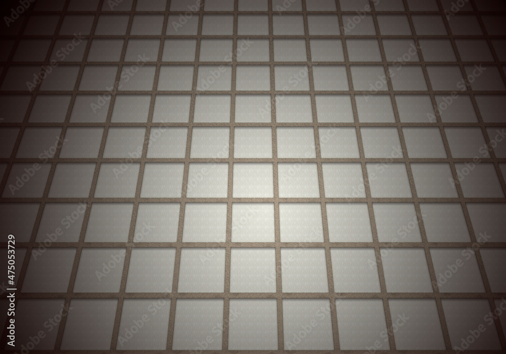 Cuadrícula gris en fondo en degradado. Cuadrícula gris en fondo en degradado.