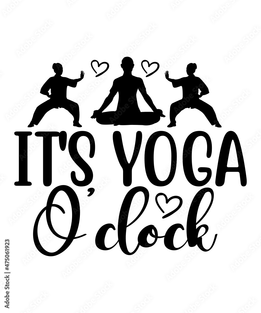 Yoga SVG Bundle, Cricut Files, Meditation Svg, SVG Files For Cricut