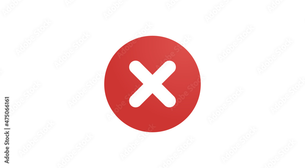 Reject and remove flat vector illustration.
Reject and remove flat vector illustration.