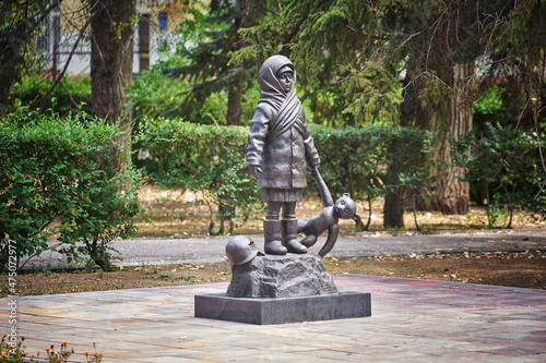 Monument to the Children of War in Volgograd, Russia