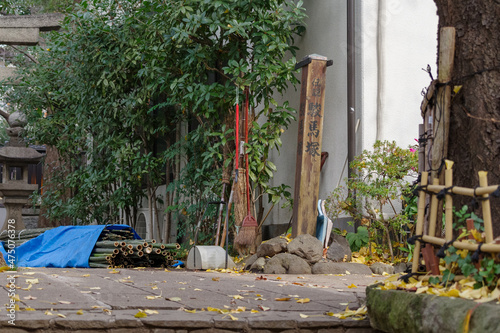 四谷四丁目の風景　四谷、新宿区、東京、日本 photo