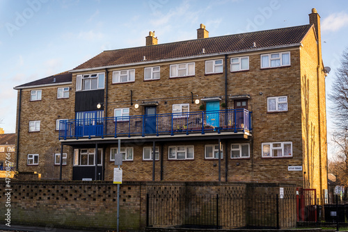 Residential block of flats in The Drive, E17, Walthamstow, London, England, UK photo