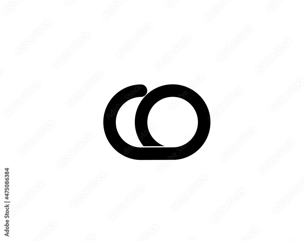 Co oc c o initial letter logo Co oc c o initial letter logo