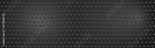 abstract dark background made of pimpled plastic. Black abstract dimensional background in realistic style. Shiny pimples. illusion of bump and relief, like plastic.